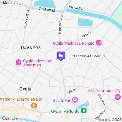 Liza Apartman a térképen